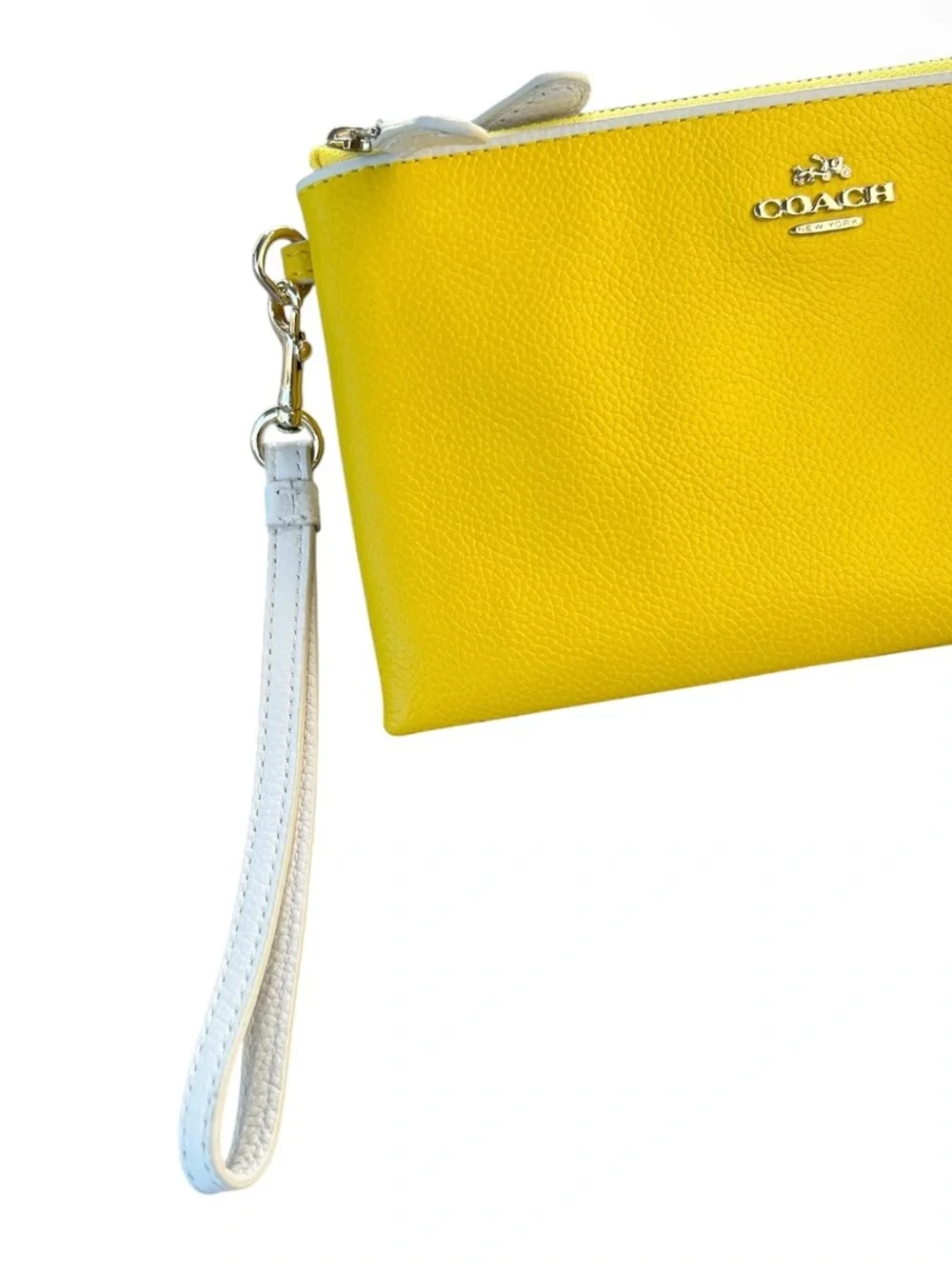 Coach Doubled Zip Wristlet Wallet